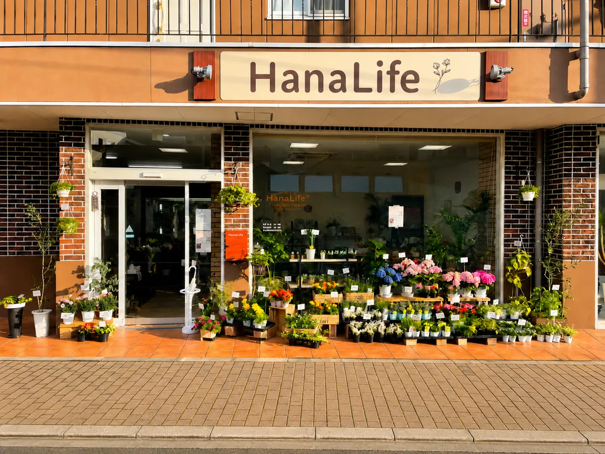 HanaLife（ハナリフ）の店舗外観